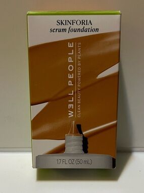 Well People Skinforia Serum Foundation Color-30 Medium Tan Warm New In Box